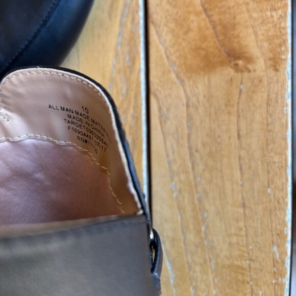 EUC Merona Women’s Black Mules Size 10 - Picture 8 of 16